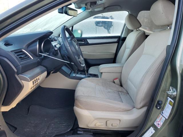  SUBARU OUTBACK 2017 Зеленый