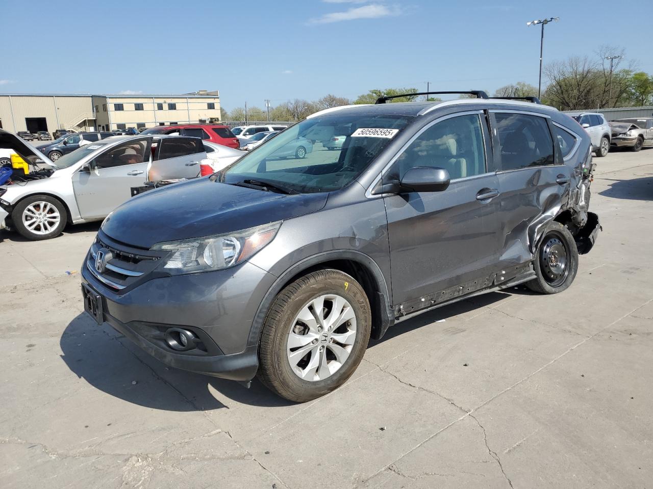 2013 Honda Cr-V Exl for Sale in Wilmer, TX - Rear End