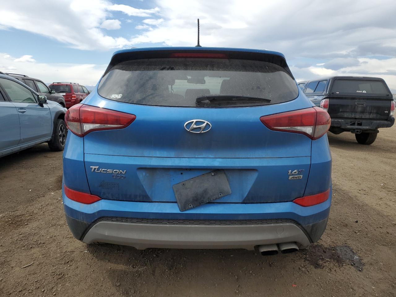 2017 Hyundai Tucson Limited VIN: KM8J3CA27HU472810 Lot: 48518305
