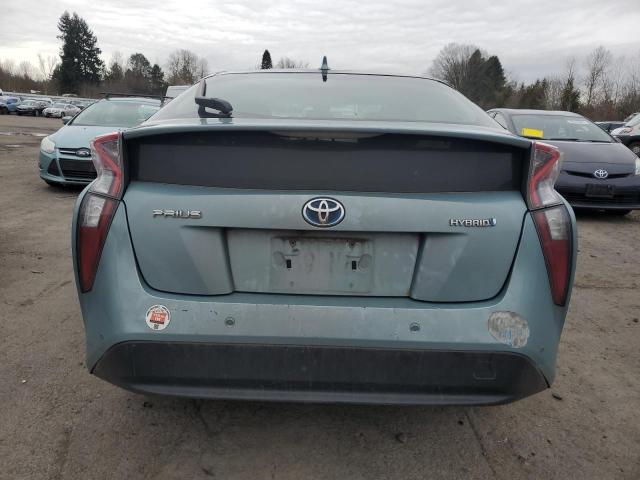  TOYOTA PRIUS 2018 Teal