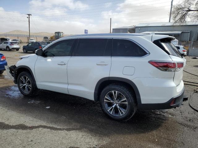  TOYOTA HIGHLANDER 2016 Biały