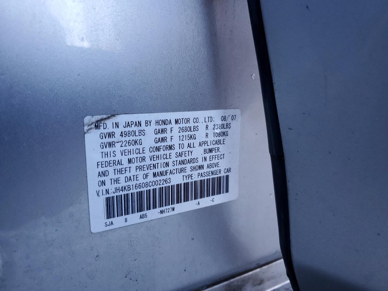2008 Acura RL - Image 12