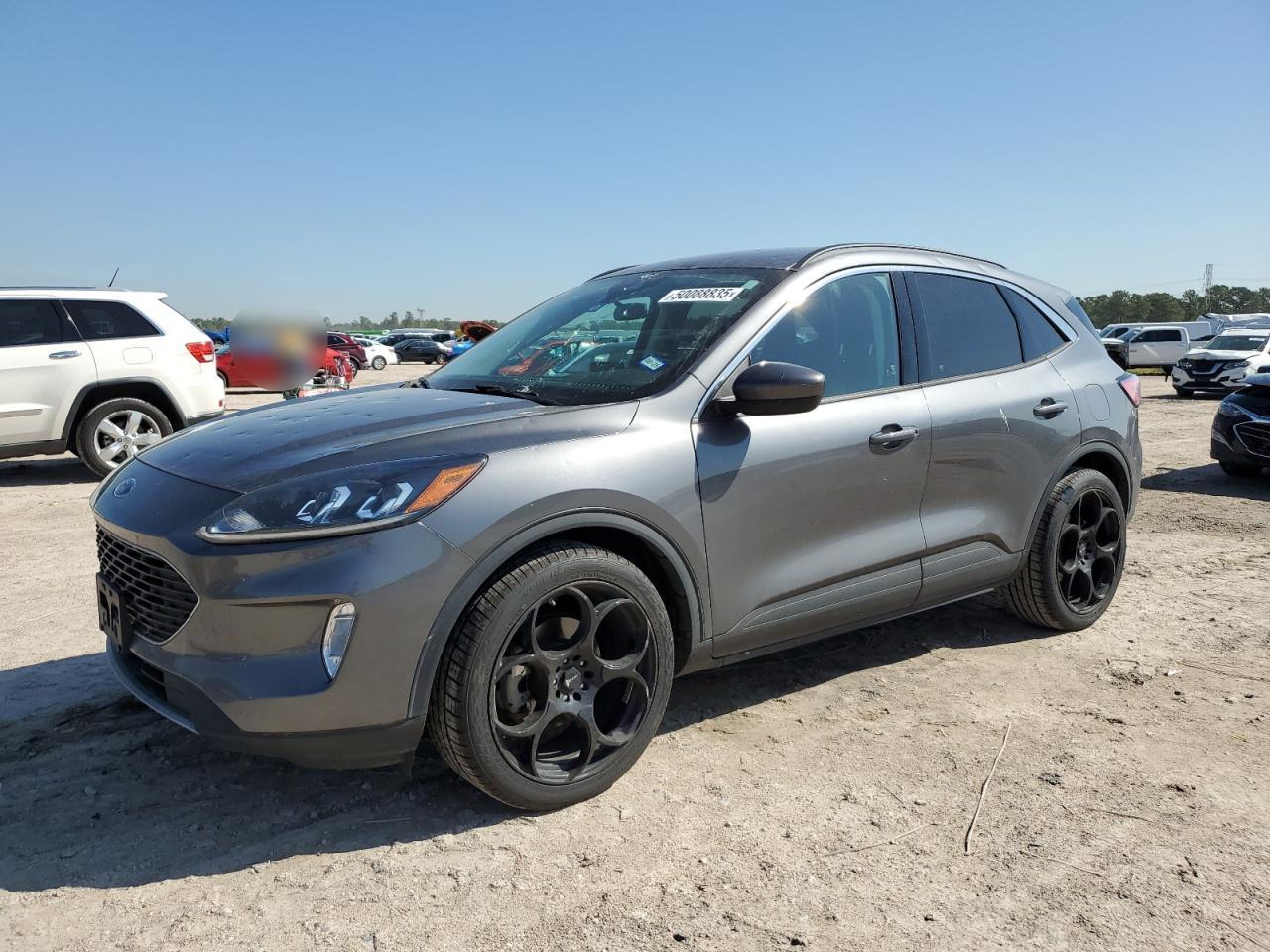 2021 Ford Escape Sel იყიდება Houston-ში, TX - Hail