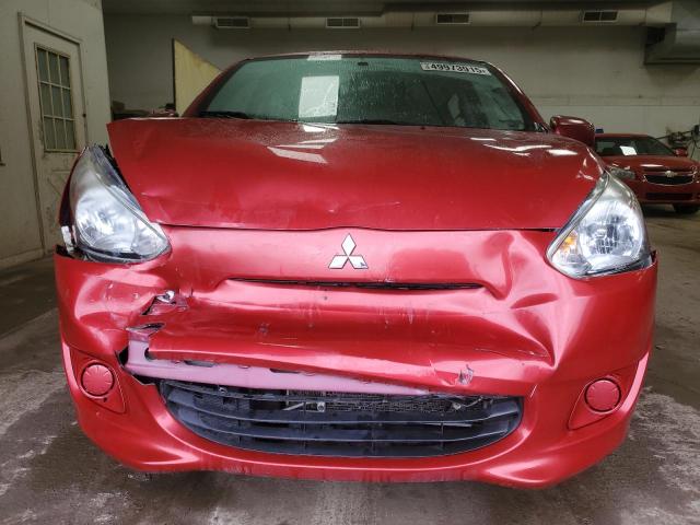 MITSUBISHI MIRAGE 2015 Burgundy