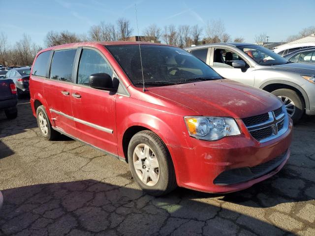 Minivans DODGE CARAVAN 2013 Red
