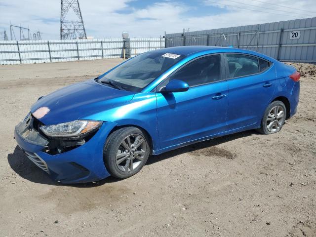  HYUNDAI ELANTRA 2018 Синий