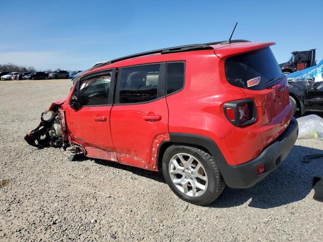  JEEP RENEGADE 2017 Czerwony