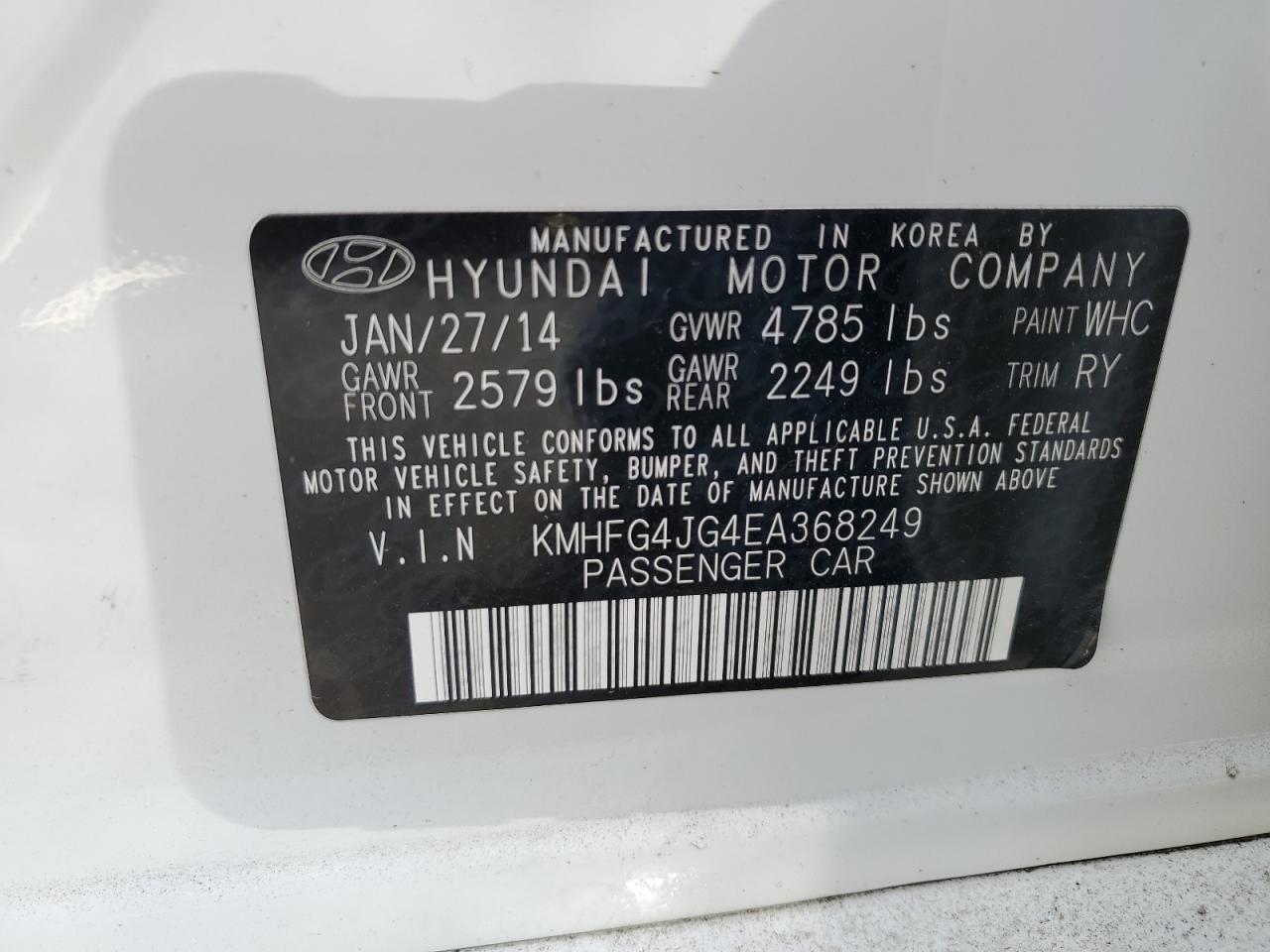 2014 Hyundai Azera - Image 12