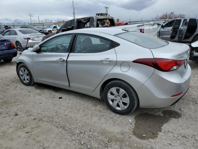  HYUNDAI ELANTRA 2016 Серебристый