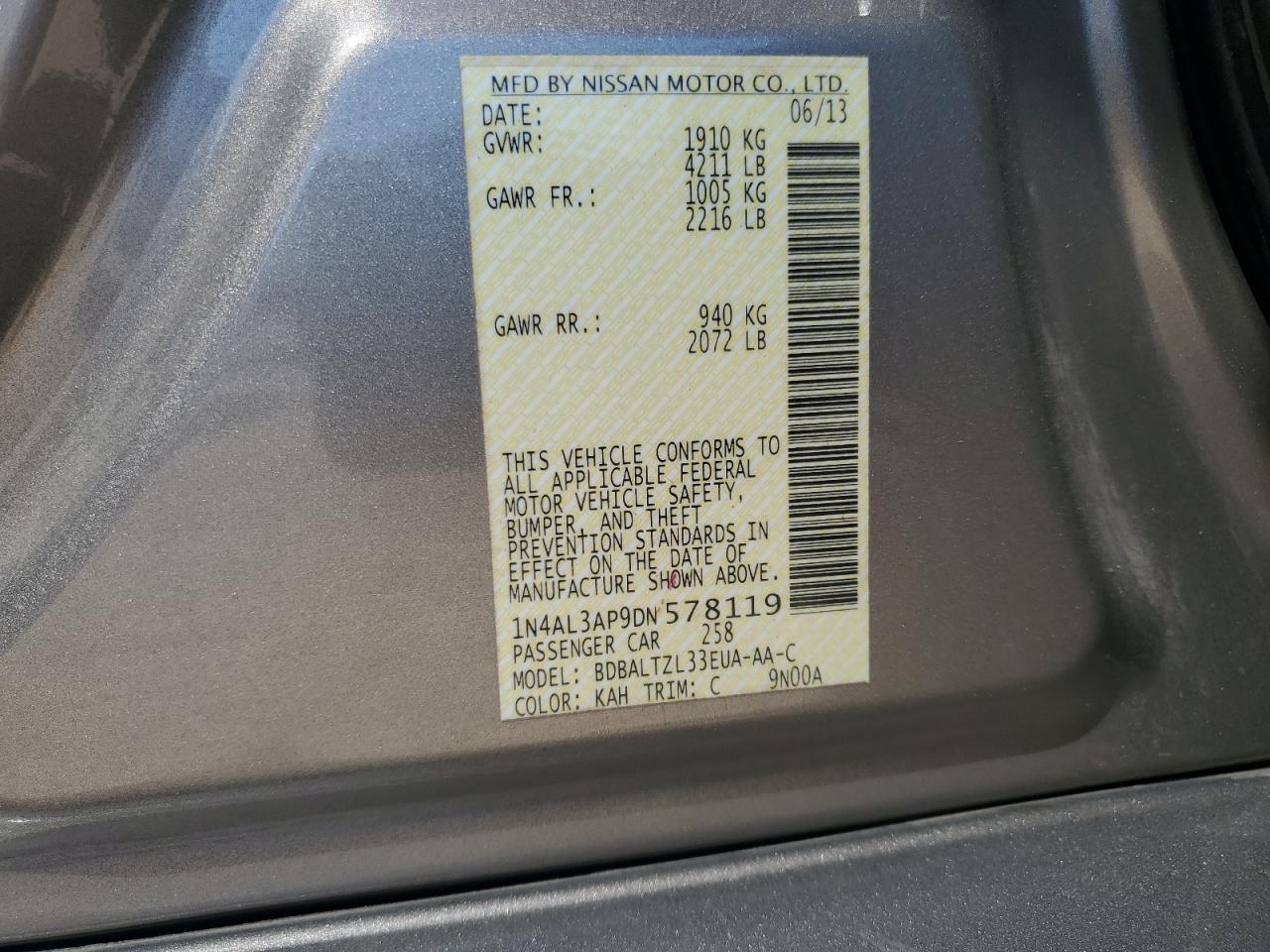 2013 Nissan Altima - Image 12