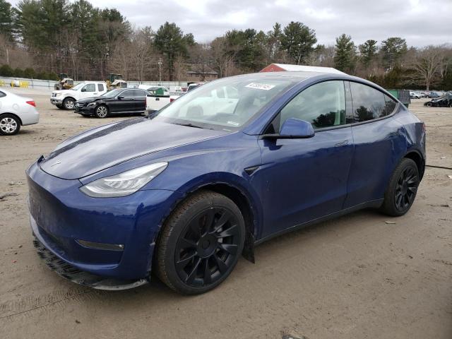  TESLA MODEL Y 2022 Синий