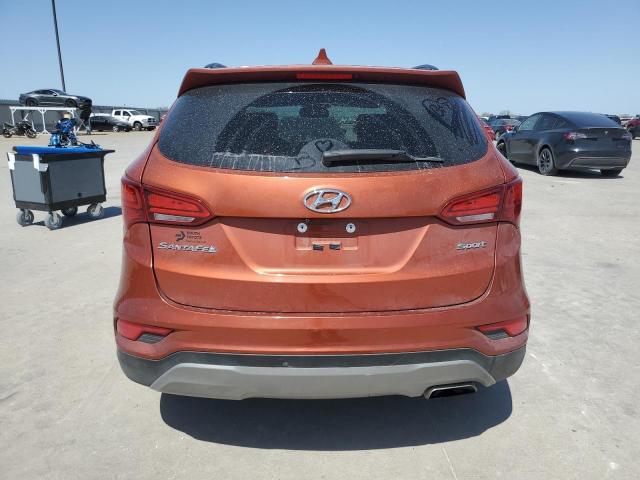  HYUNDAI SANTA FE 2017 Оранжевый