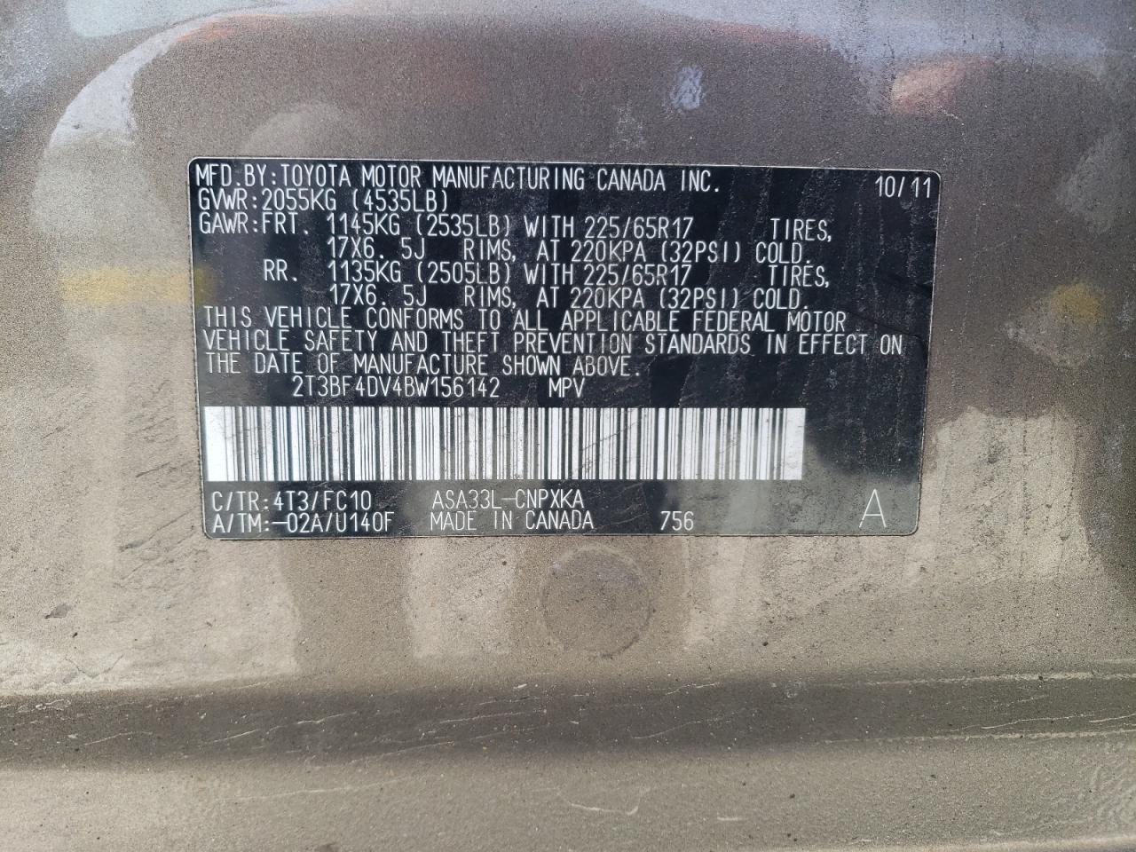2011 Toyota RAV 4 - Image 13