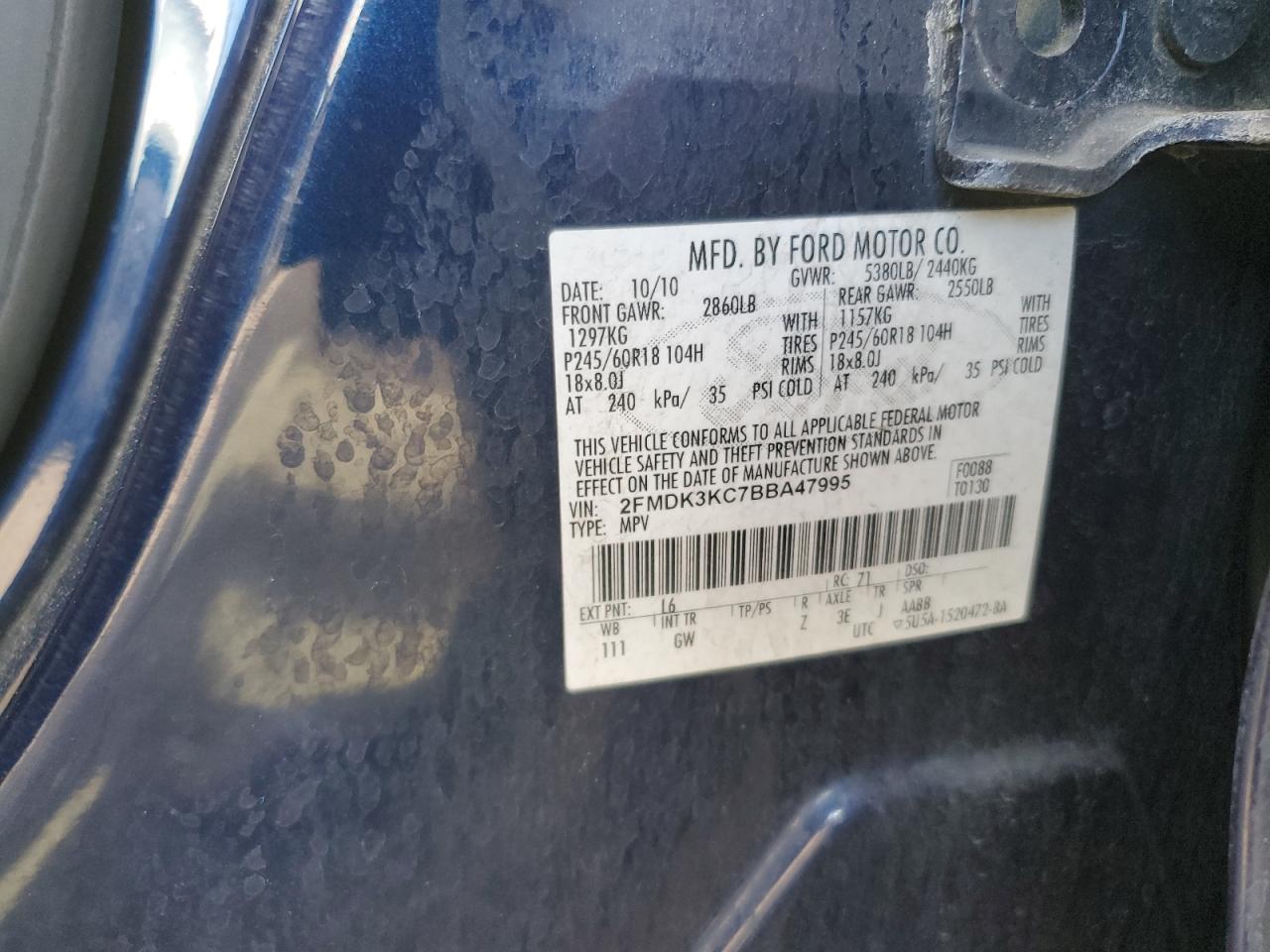 2011 Ford Edge - Image 13
