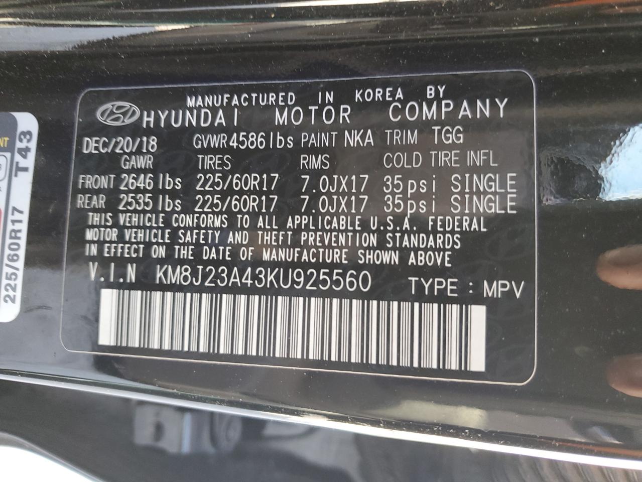 2019 Hyundai Tucson - Image 12