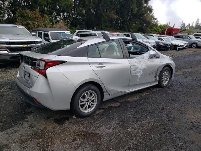  TOYOTA PRIUS 2020 Серебристый