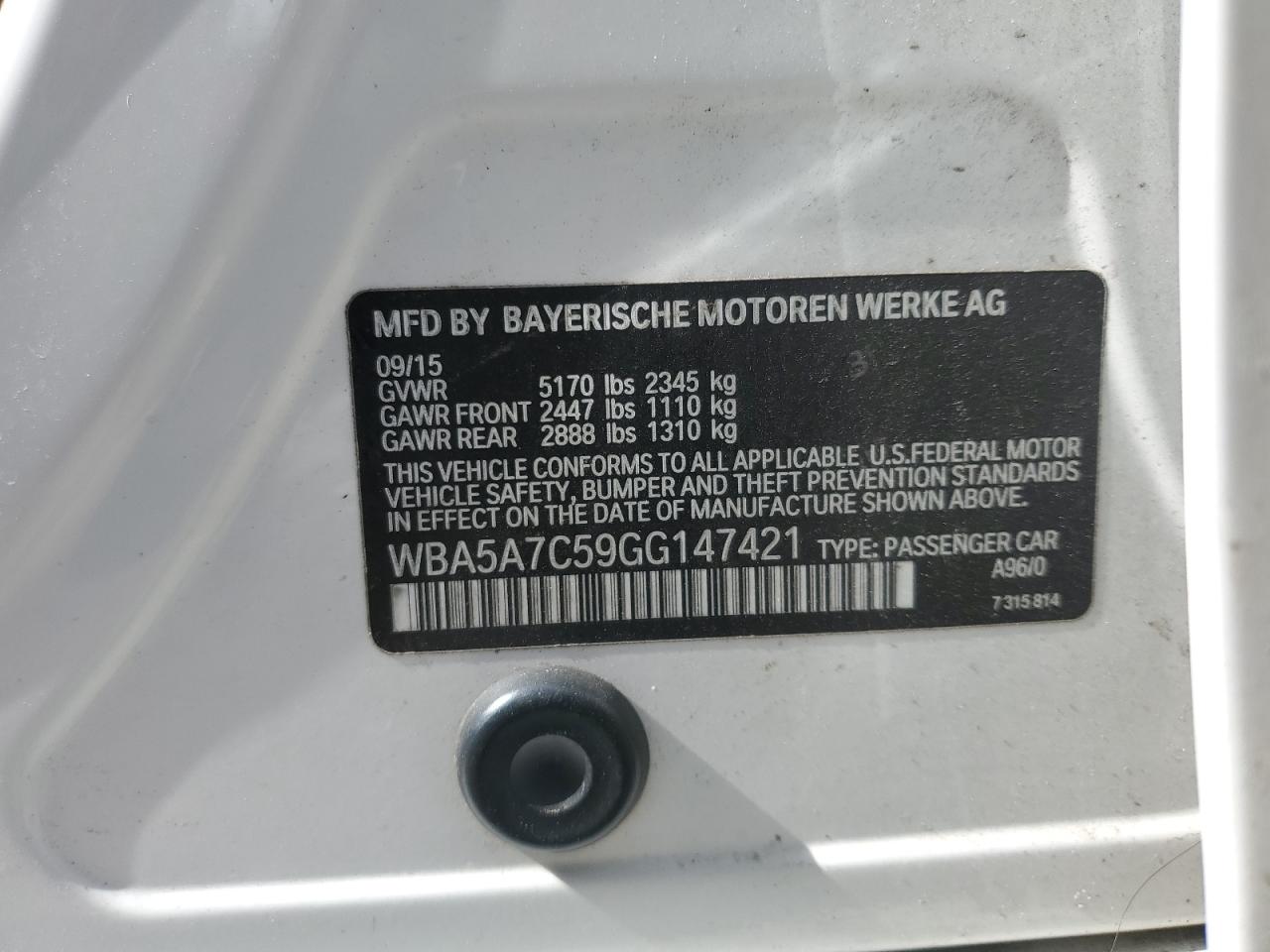 2016 BMW 5er - Image 12