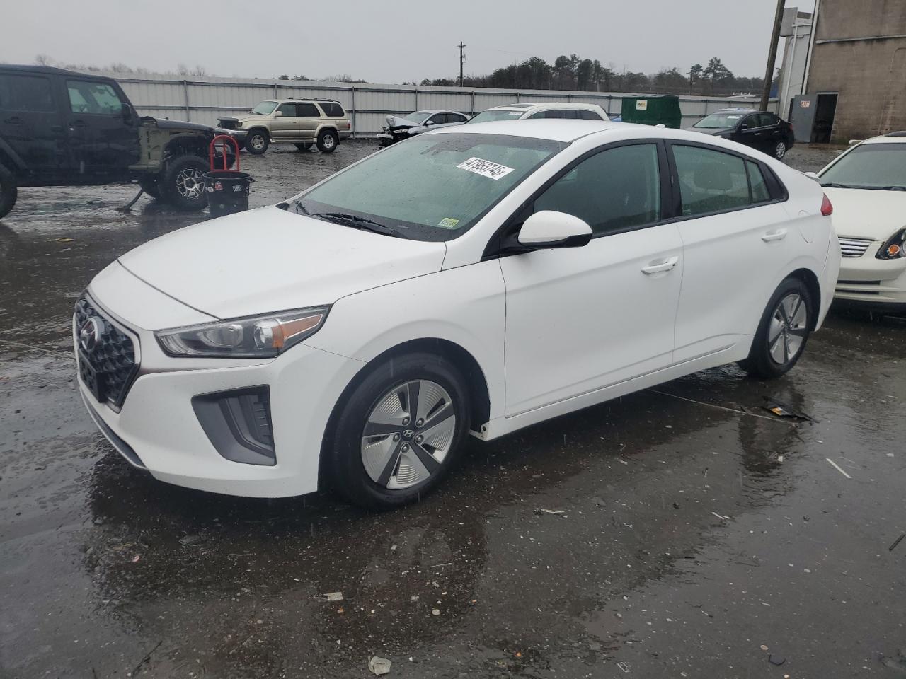 2022 Hyundai Ioniq Blue zu verkaufen in Fredericksburg, VA - Rear End