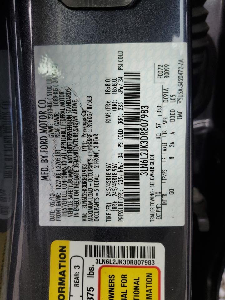 2013 Lincoln MKZ - Image 12