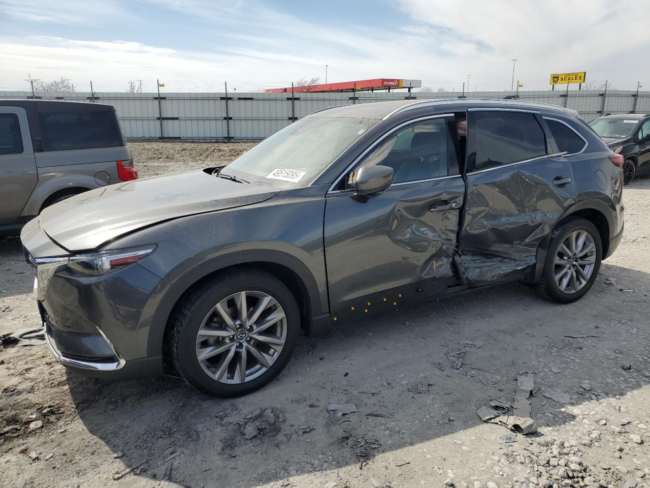 2022 Mazda Cx-9 Grand Touring продається в Cahokia Heights, IL - Side