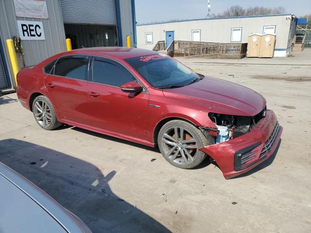  VOLKSWAGEN PASSAT 2018 Burgundy