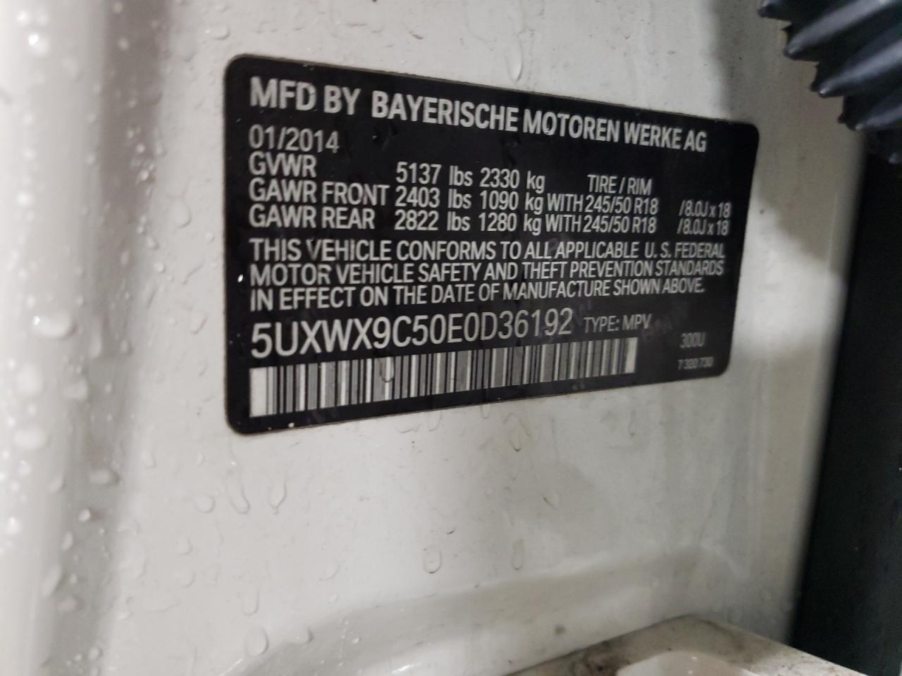 2014 BMW X3 - Image 12