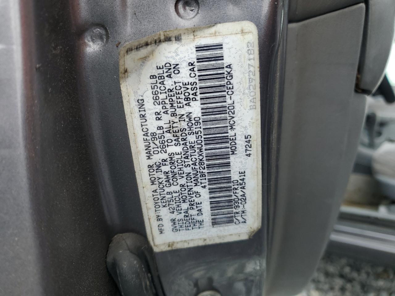 1998 Toyota Camry - Image 14