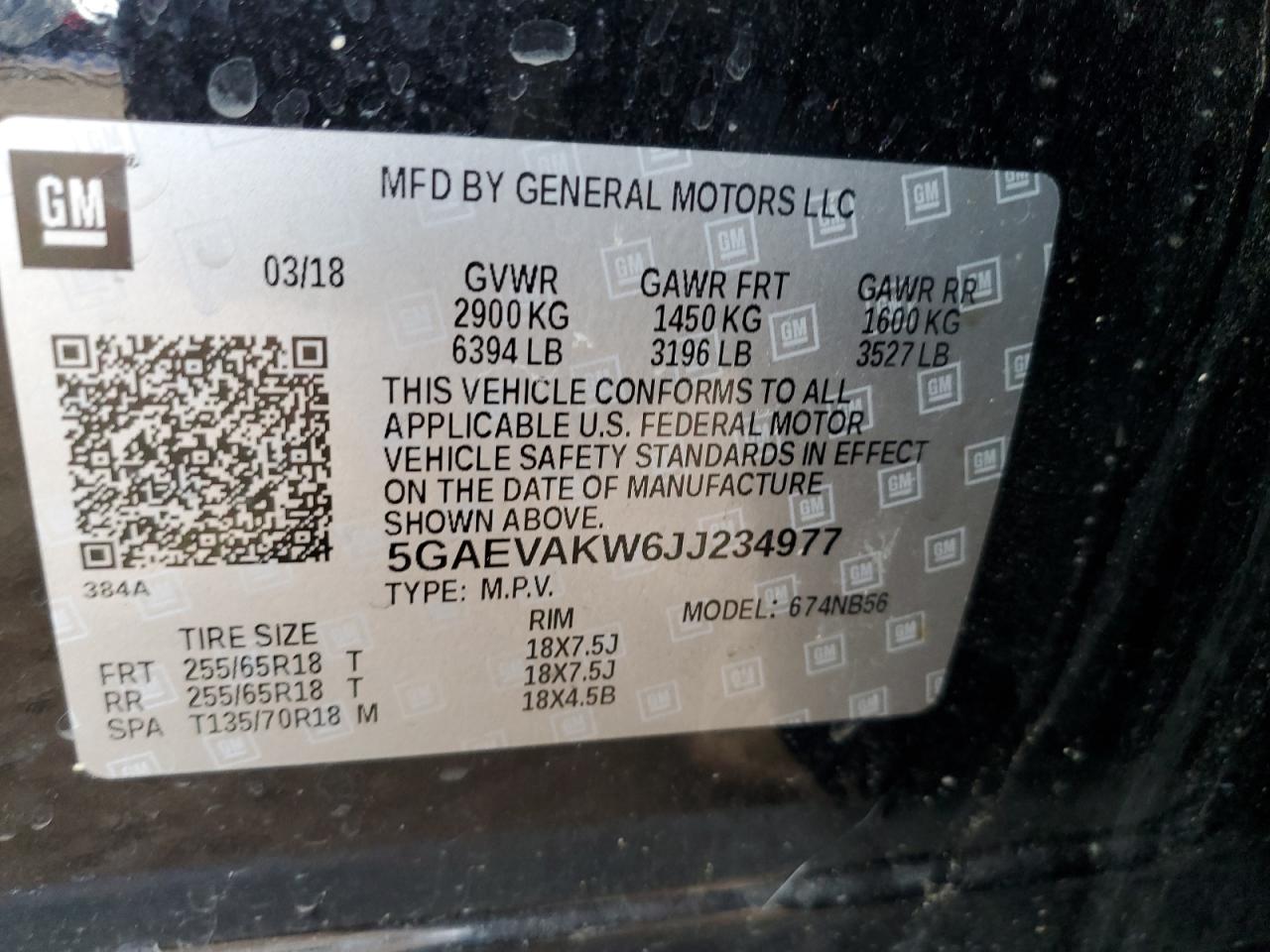 2018 Buick Enclave - Image 13