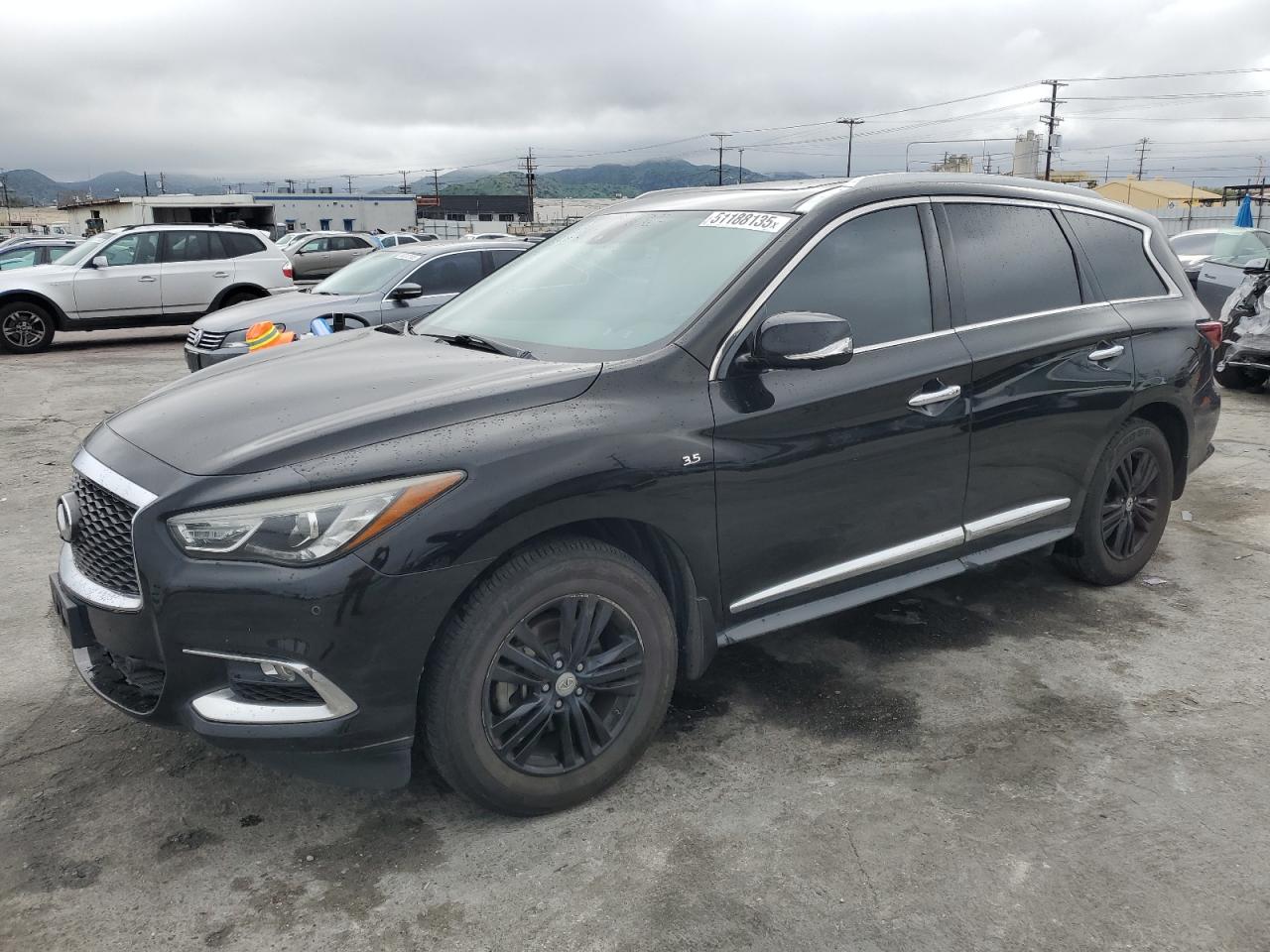 2018 Infiniti Qx60 за продажба в Sun Valley, CA - Undercarriage