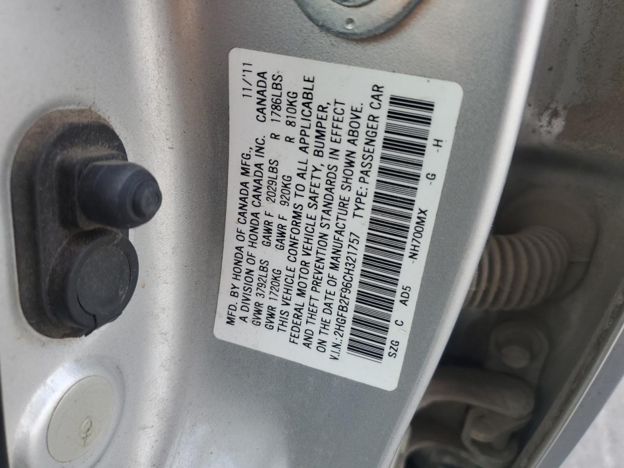 2012 Honda Civic - Image 12