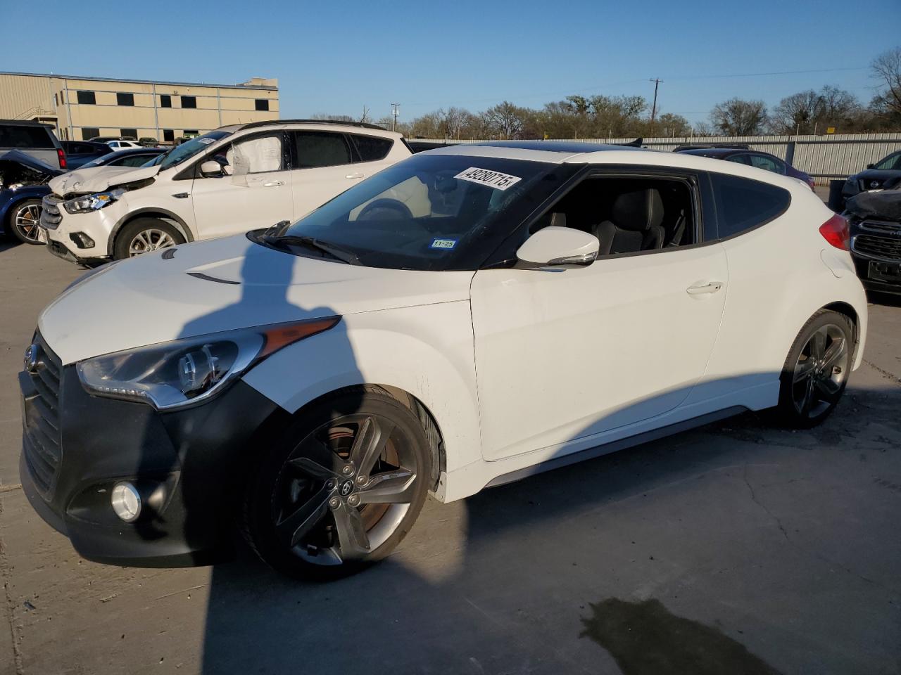 2015 Hyundai Veloster Turbo за продажба в Wilmer, TX - Side
