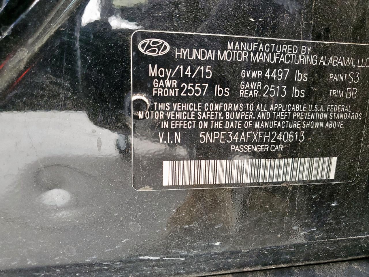 2015 Hyundai Sonata - Image 16