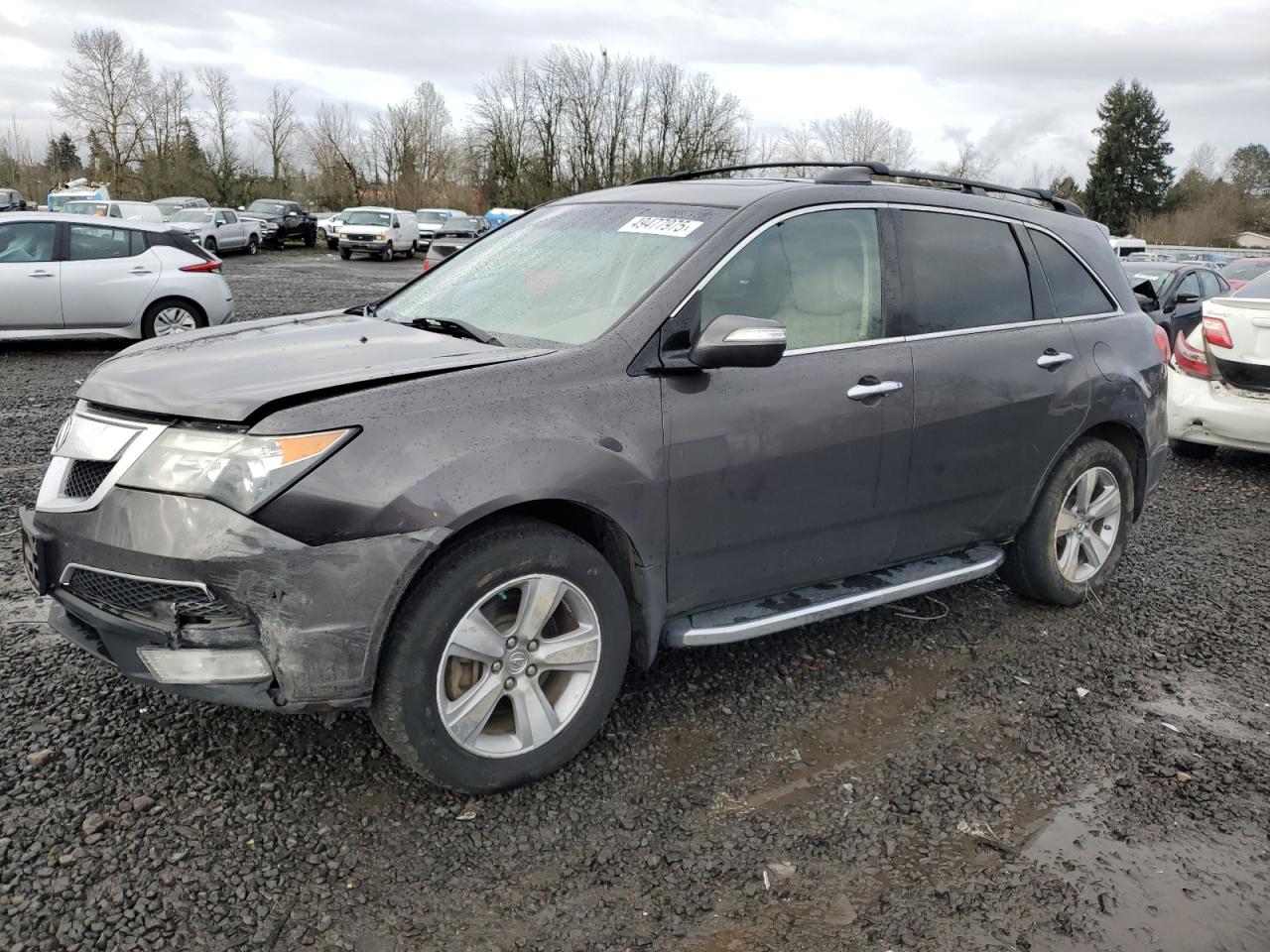 2010 Acura Mdx Technology للبيع في Portland، OR - Front End