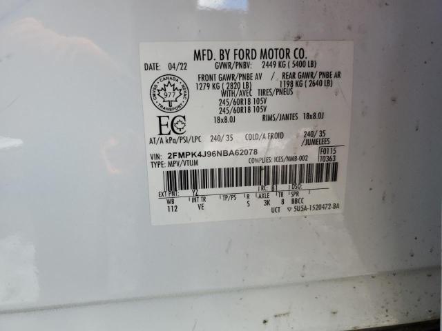 2022 FORD EDGE SEL