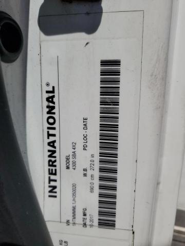 2018 INTERNATIONAL 4300 BOX TRUCK