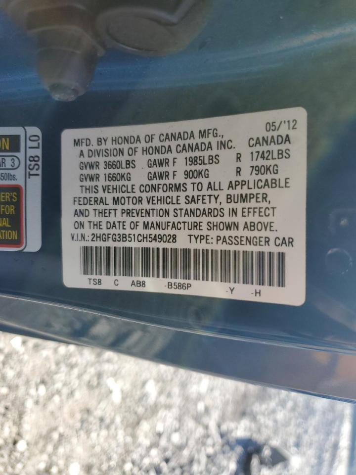 2012 Honda Civic - Image 14