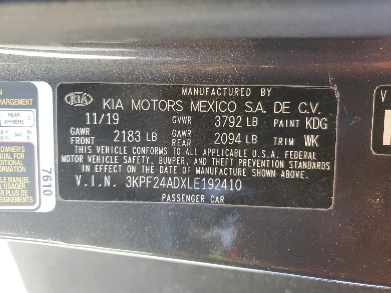 2020 Kia Forte - Image 14