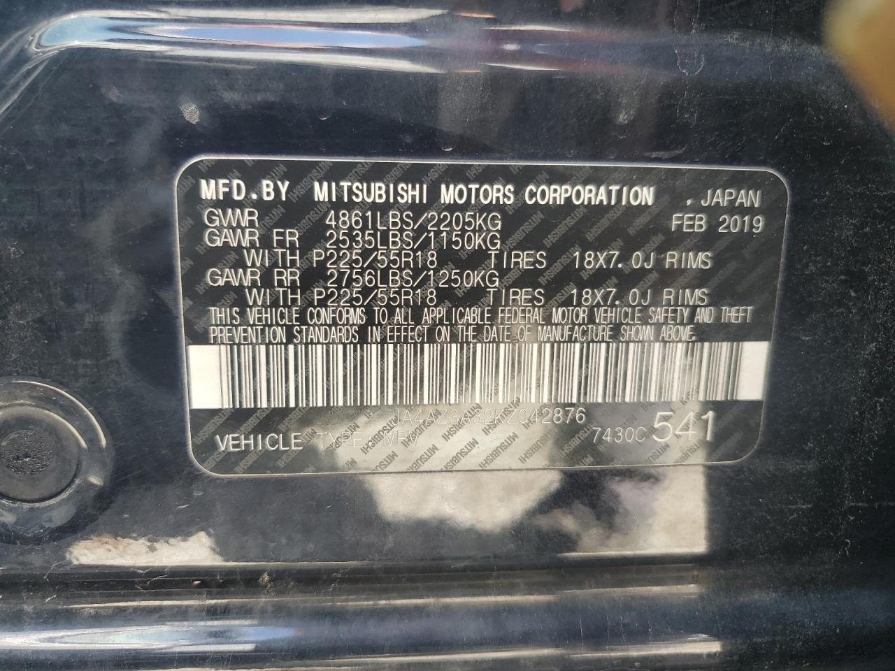 2019 Mitsubishi Outlander - Image 13