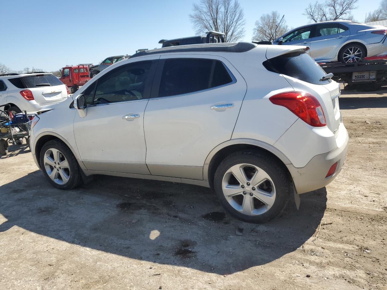 2015 BUICK ENCORE with FRONT END damage, VIN KL4CJFSB2FB265747