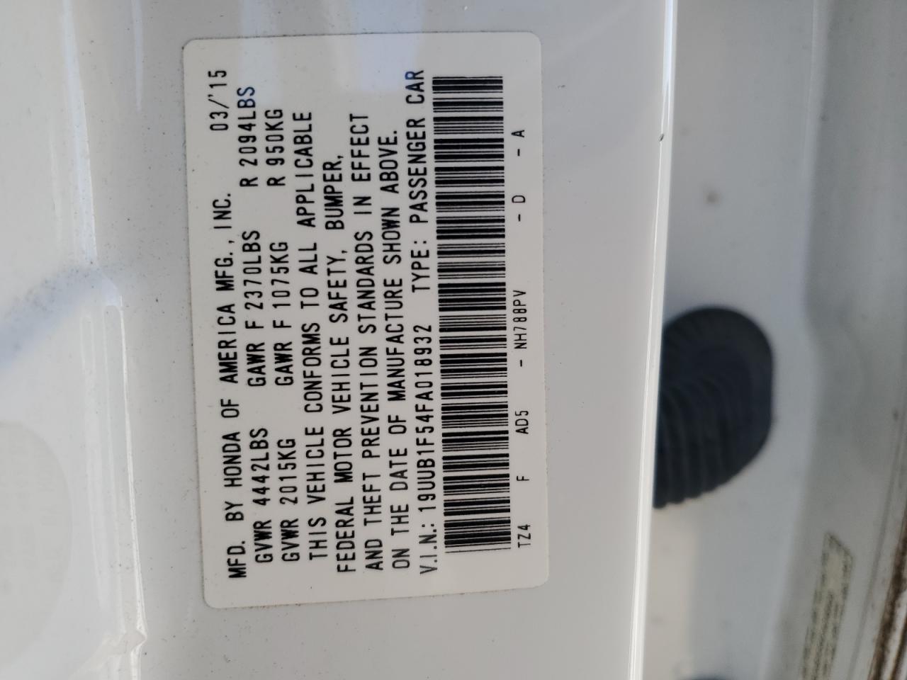 2015 Acura TLX - Image 13