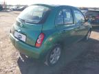 2003 NISSAN MICRA SVE for sale at Copart WESTBURY