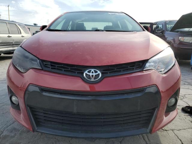  TOYOTA COROLLA 2015 Czerwony