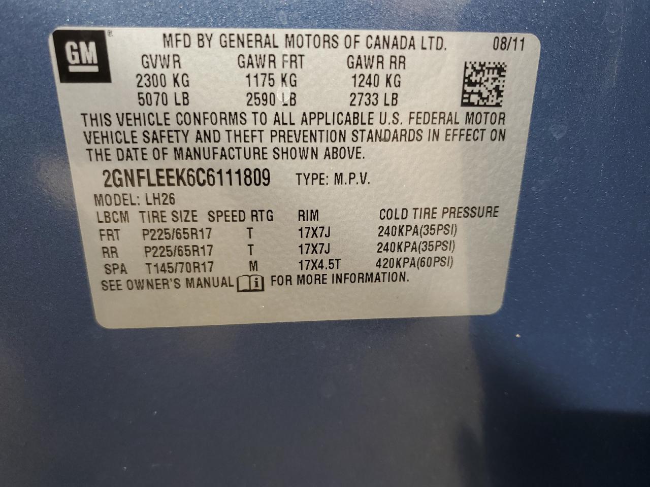 2012 Chevrolet Equinox - Image 14