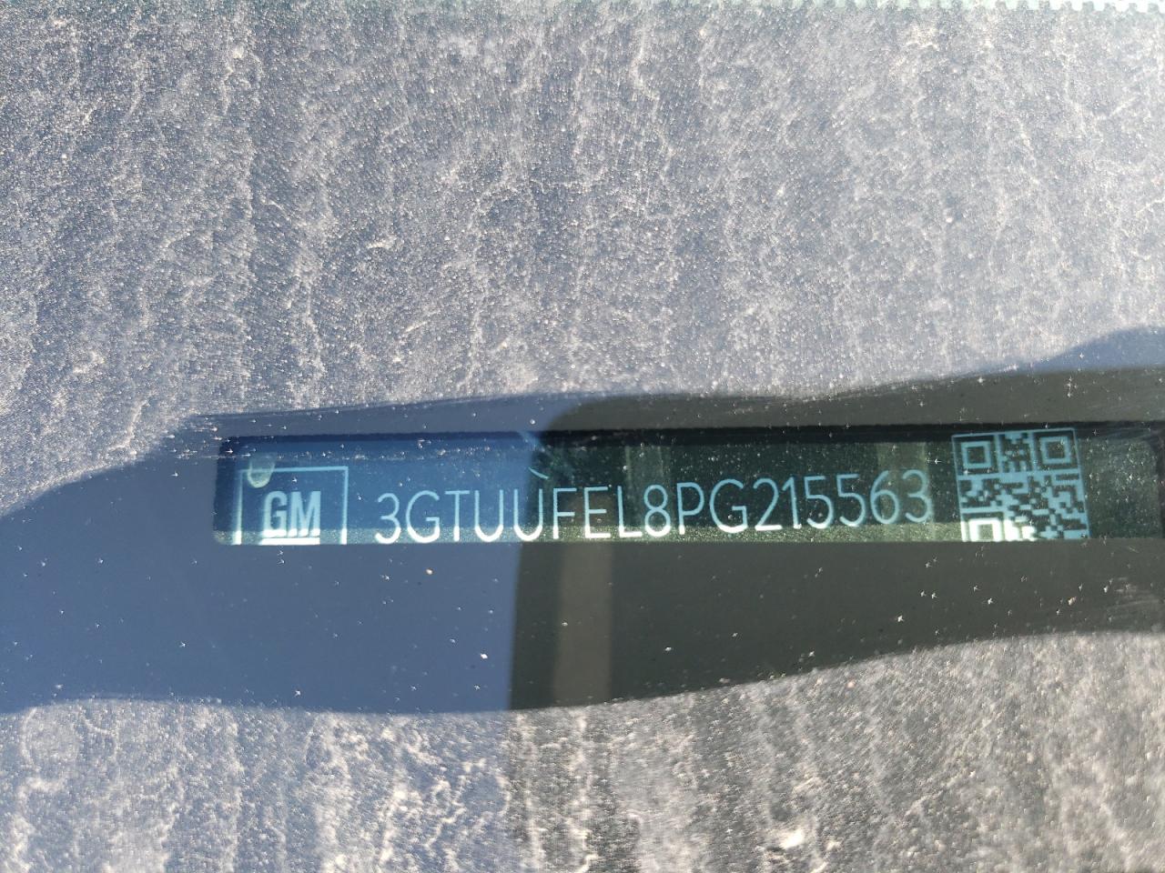 2022 GMC Sierra K1500 At4X VIN: 3GTUUFEL8PG215563 Lot: 38429351