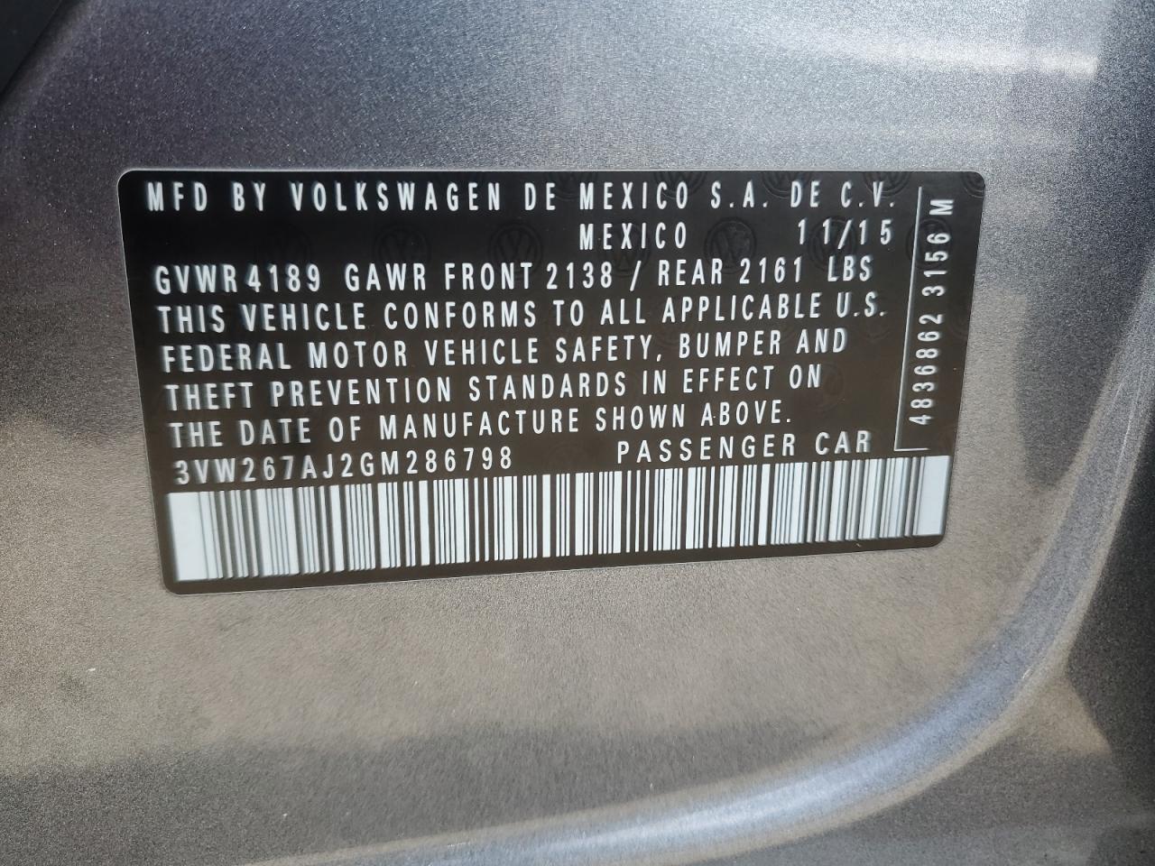 2016 Volkswagen Jetta - Image 12