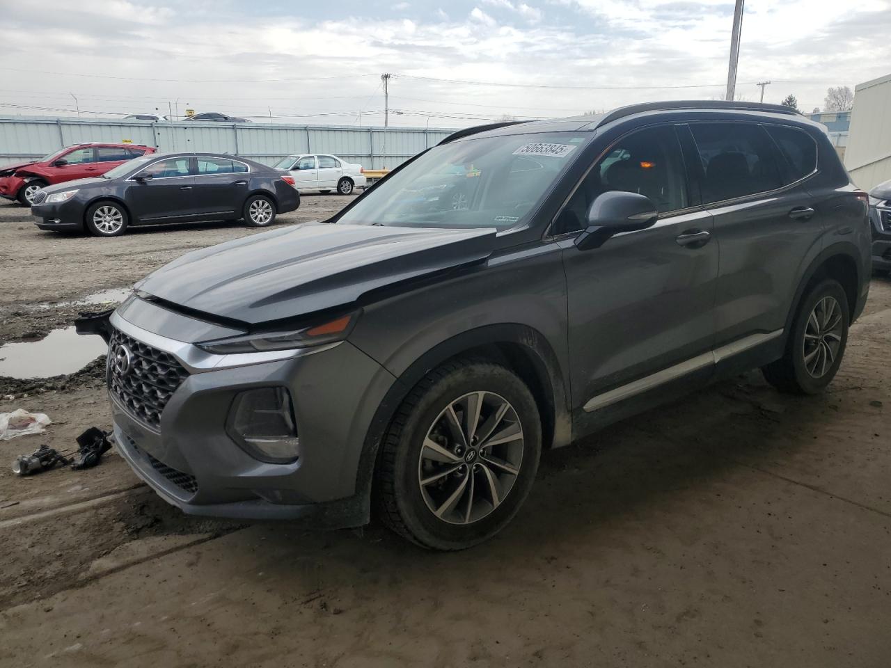 2019 Hyundai Santa Fe Limited იყიდება Dyer-ში, IN - Front End