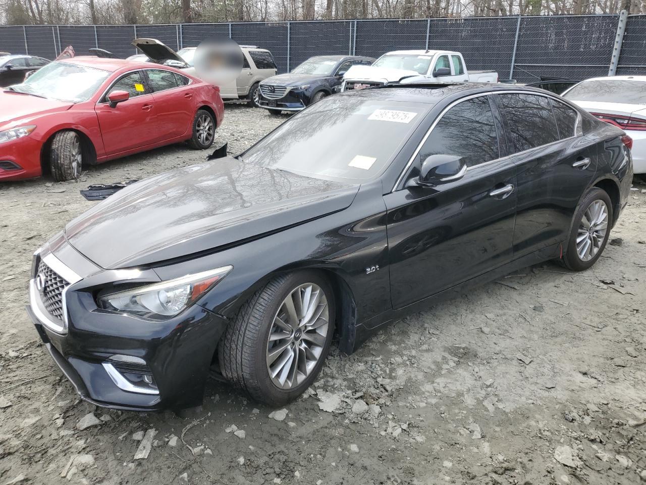 2018 Infiniti Q50 Luxe de vânzare în Waldorf, MD - Front End