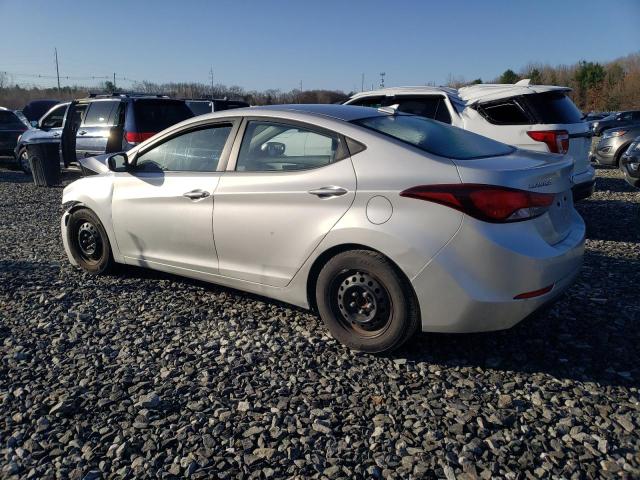 HYUNDAI ELANTRA 2016 Серебристый