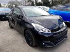 2017 PEUGEOT 208 BLACK for sale at Copart WOLVERHAMPTON