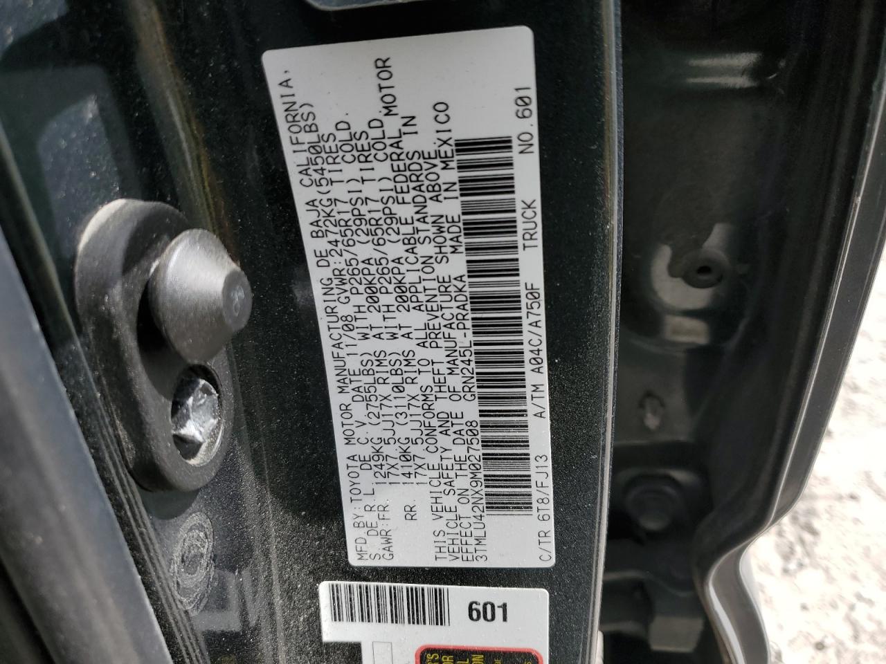 2009 Toyota Tacoma - Image 15
